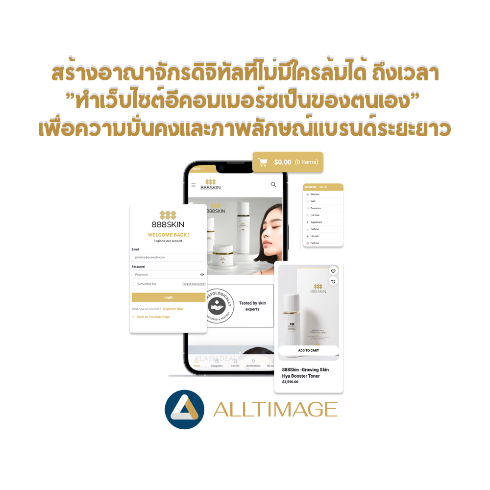 ทำเว็บไซต์ อีคอมเมิร์ซของตัวเอง ก่อนที่ธุรกิจคุณจะพึ่งแต่ Marketplace จนเสี่ยงพังทั้งระบบ